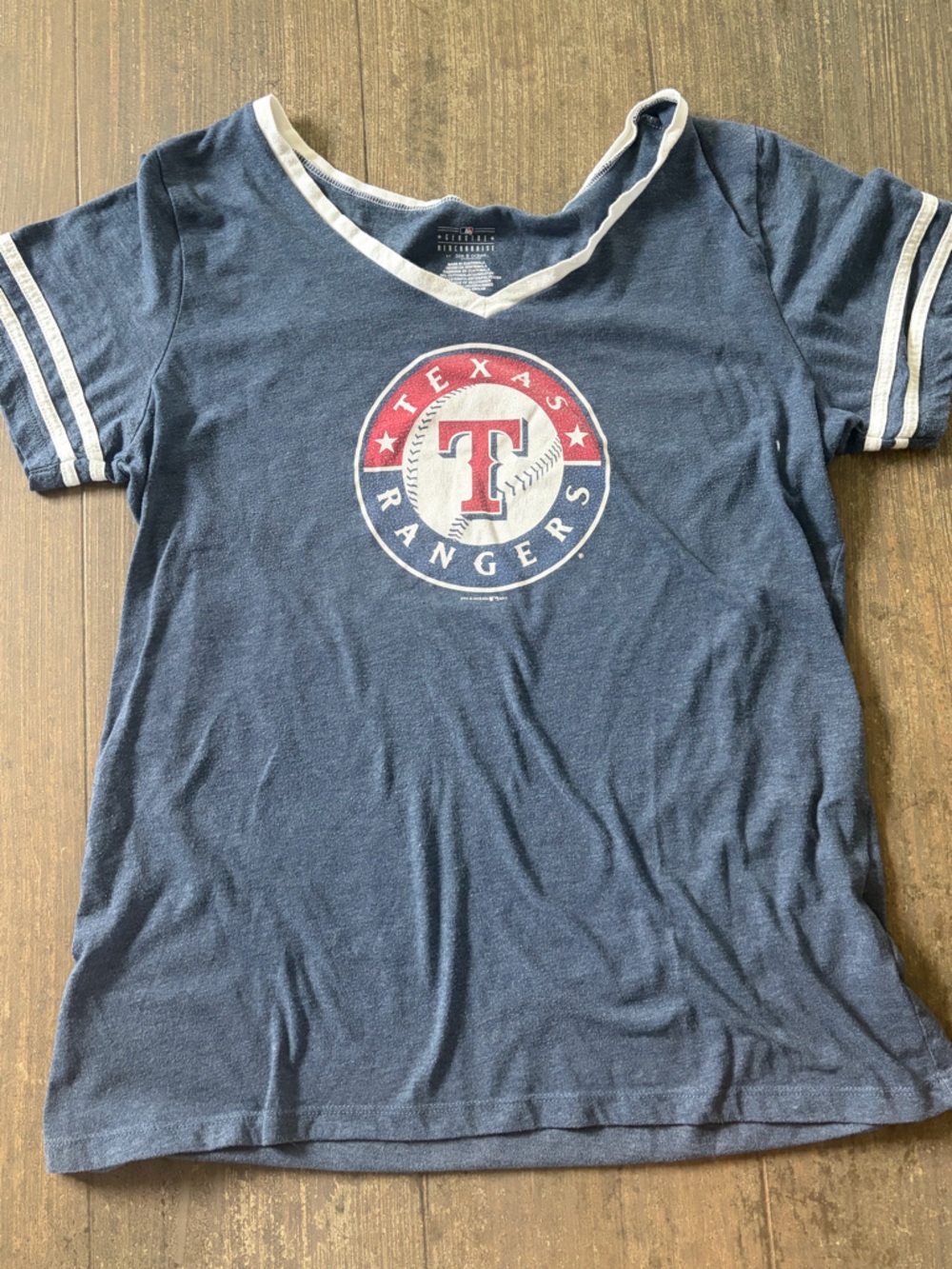 Texas Rangers MLB Women’s V‑Neck Tee